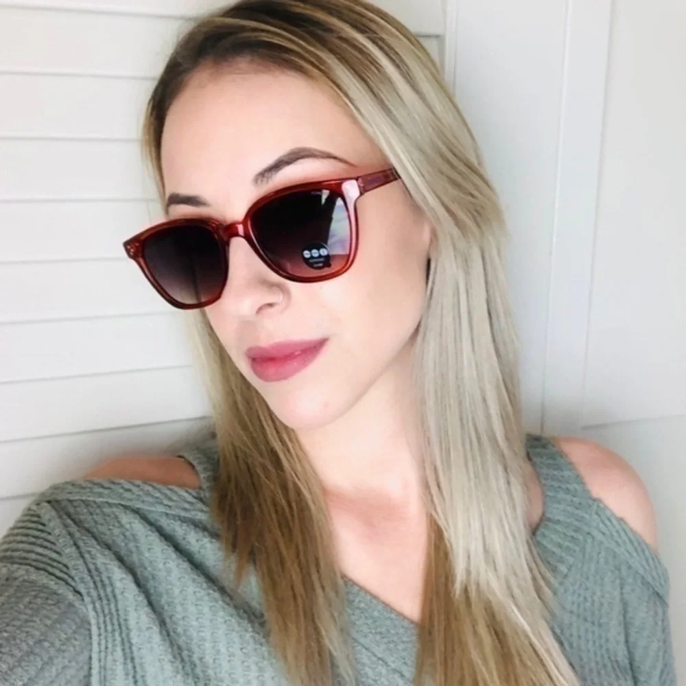 KOMONO Renee Scarlet Red Sunglasses (NEW)